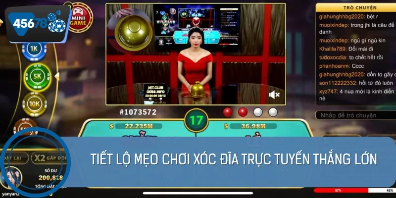 Tiết lộ mẹo chơi xóc đĩa trực tuyến thắng lớn